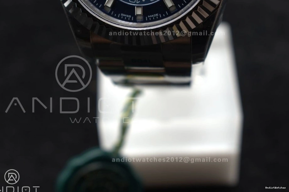 Edition Blue 904L on 326934 Best Colorful Dial Sky-Dweller 1091 ZF SS A 1:1 Bracelet SS 0729